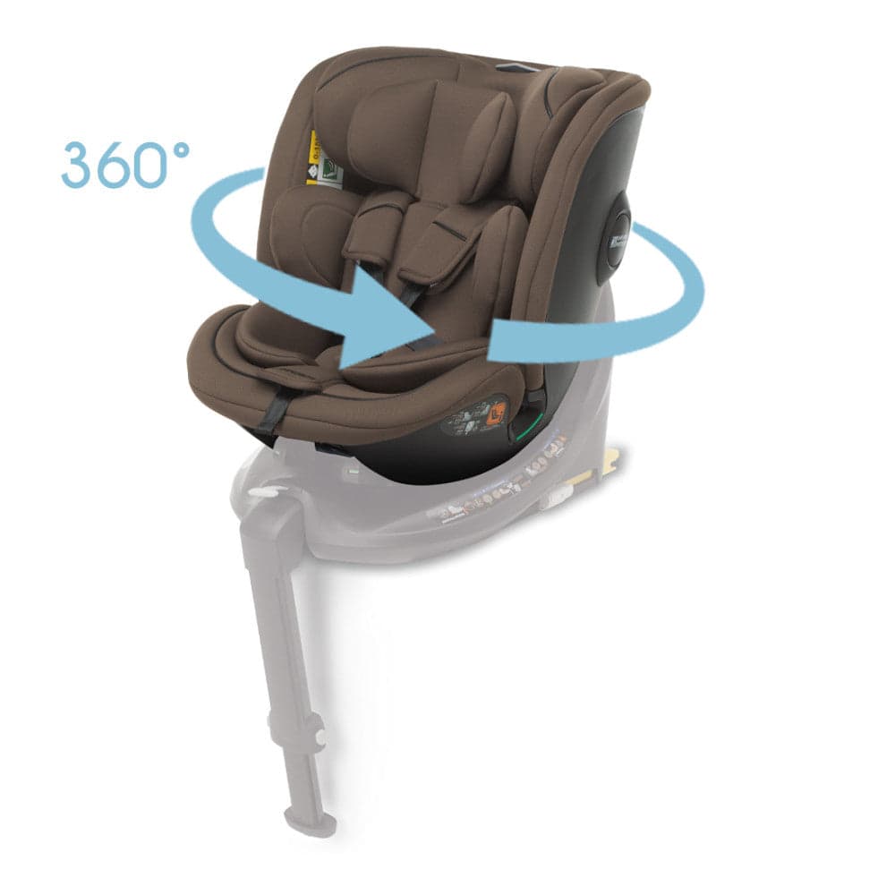 Foppapedretti - Seggiolino Auto Disk Grow i-size con Base Rotante