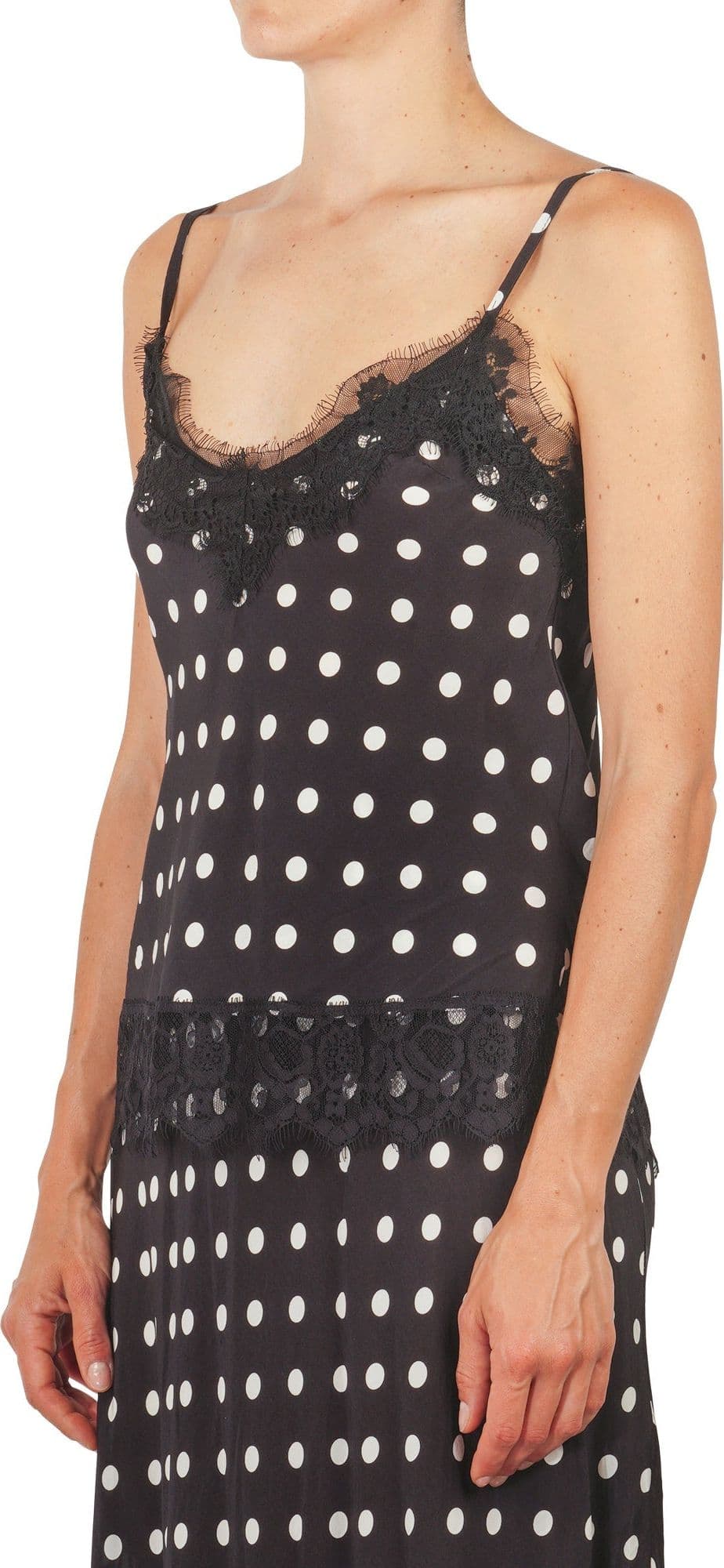 SO ALLURE So Allure - Top - 451643 - Nero/Latte da donna in Corpetti e canottiere Drestige - Casamassima, commercioVirtuoso.it
