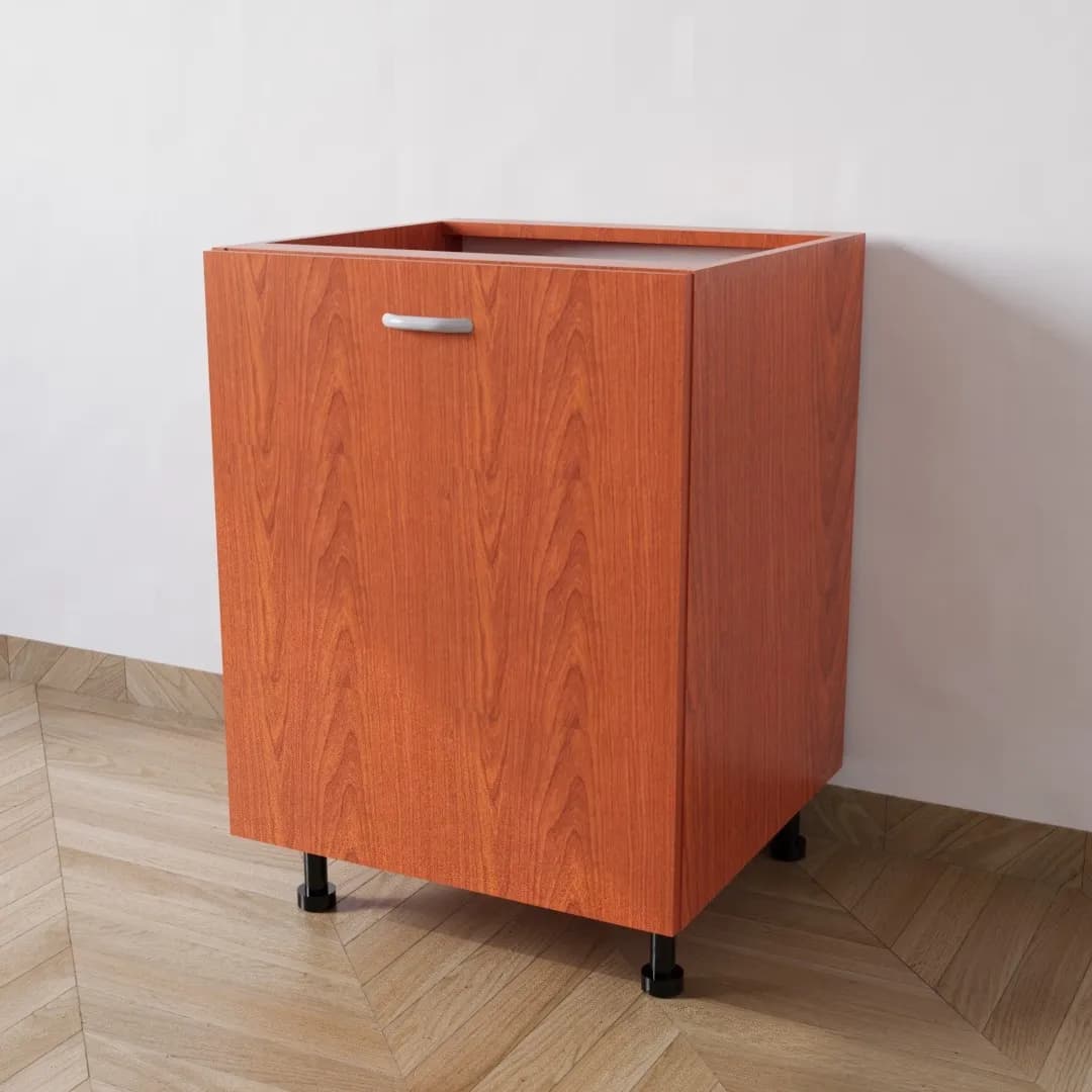 Mobile Base per Cucina compreso di Anta di Colore Ciliegio in prodotto Calandrelli - Napoli, commercioVirtuoso.it