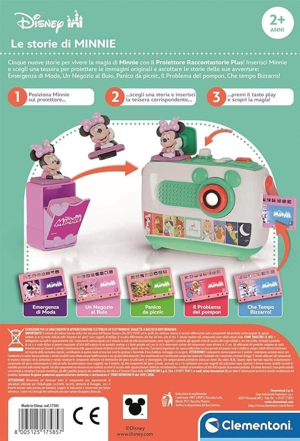 Clementoni Disney - Diapositive per Proiettore Raccontastorie Plus 17585 in Giochi elettronici Centro Bimbo - Siderno, commercioVirtuoso.it