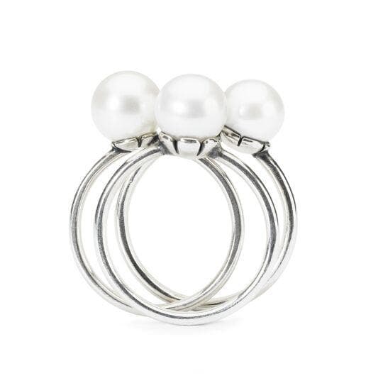 Trollbeads Anello Petali di Perla Bianca in Anelli Alba Gioielli - Casoria, commercioVirtuoso.it
