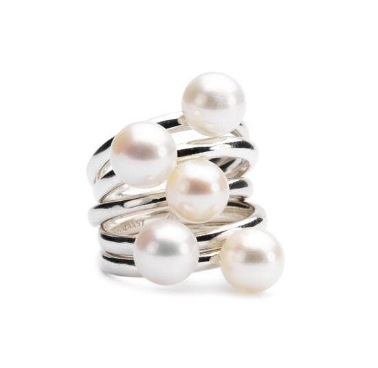 Trollbeads Anello Petali di Perla Bianca in Anelli Alba Gioielli - Casoria, commercioVirtuoso.it