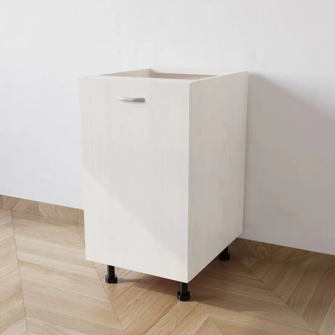 Mobile Base per Cucina compreso di Anta di Colore Larice Bianco in prodotto Calandrelli - Napoli, commercioVirtuoso.it