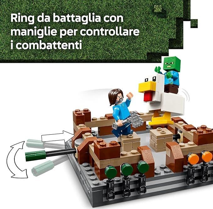 Lego Minecraft - Magione della Foresta: Ring di Combattimento 21272 in Set di costruzioni Centro Bimbo - Siderno, commercioVirtuoso.it