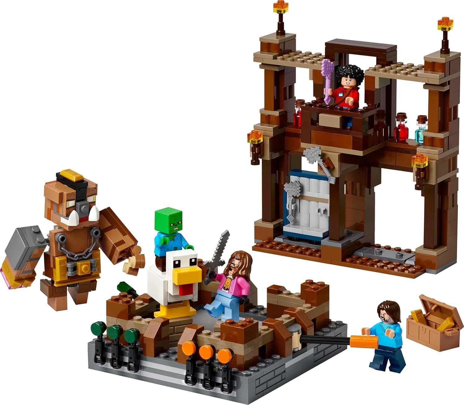 Lego Minecraft - Magione della Foresta: Ring di Combattimento 21272 in Set di costruzioni Centro Bimbo - Siderno, commercioVirtuoso.it