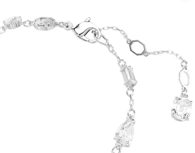 SWAROVSKI  - Bracciale Idyllia Taglio misto, Fiocco Di Neve, Bianco, Placcato rodio in Bracciali Alba Gioielli - Casoria, commercioVirtuoso.it