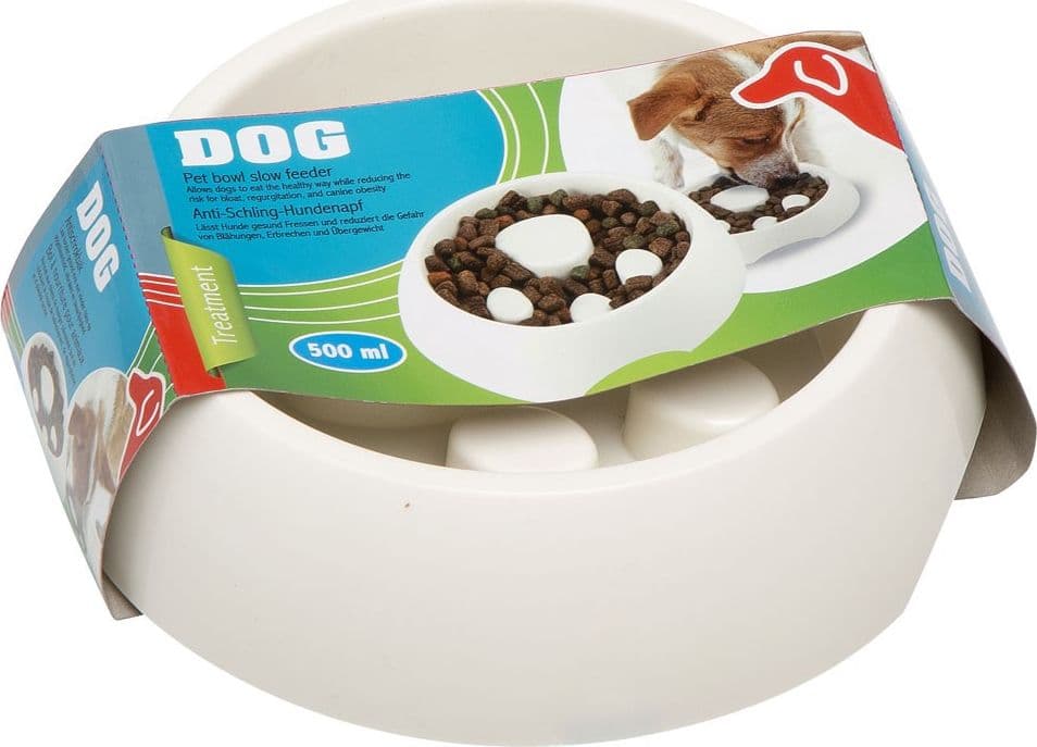 CIOTOLA PER CANI ALIMENTAZIONE LENTA 500 ML IN PLASTICA PER MANGIARE LENTAMENTE in Ciotole Trade Shop italia - Napoli, commercioVirtuoso.it