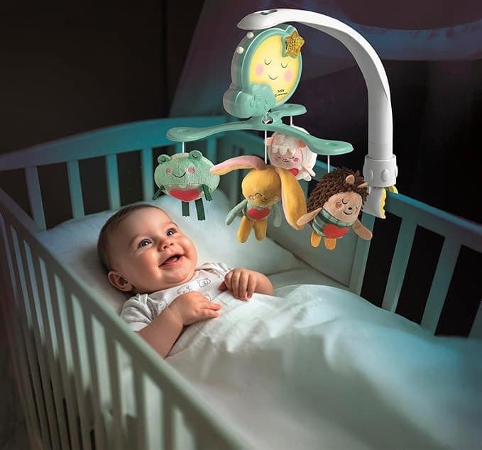 Baby Clementoni - Giostrina Musicale Goodnight 17561 in Acchiappasogni e giochi da appendere Centro Bimbo - Siderno, commercioVirtuoso.it