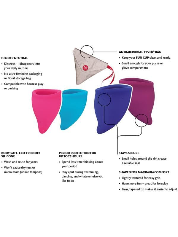 Fun Cup - Coppetta Mestruale 30ml 20ml in Coppe mestruali Mettimelo.it - Casoria, commercioVirtuoso.it