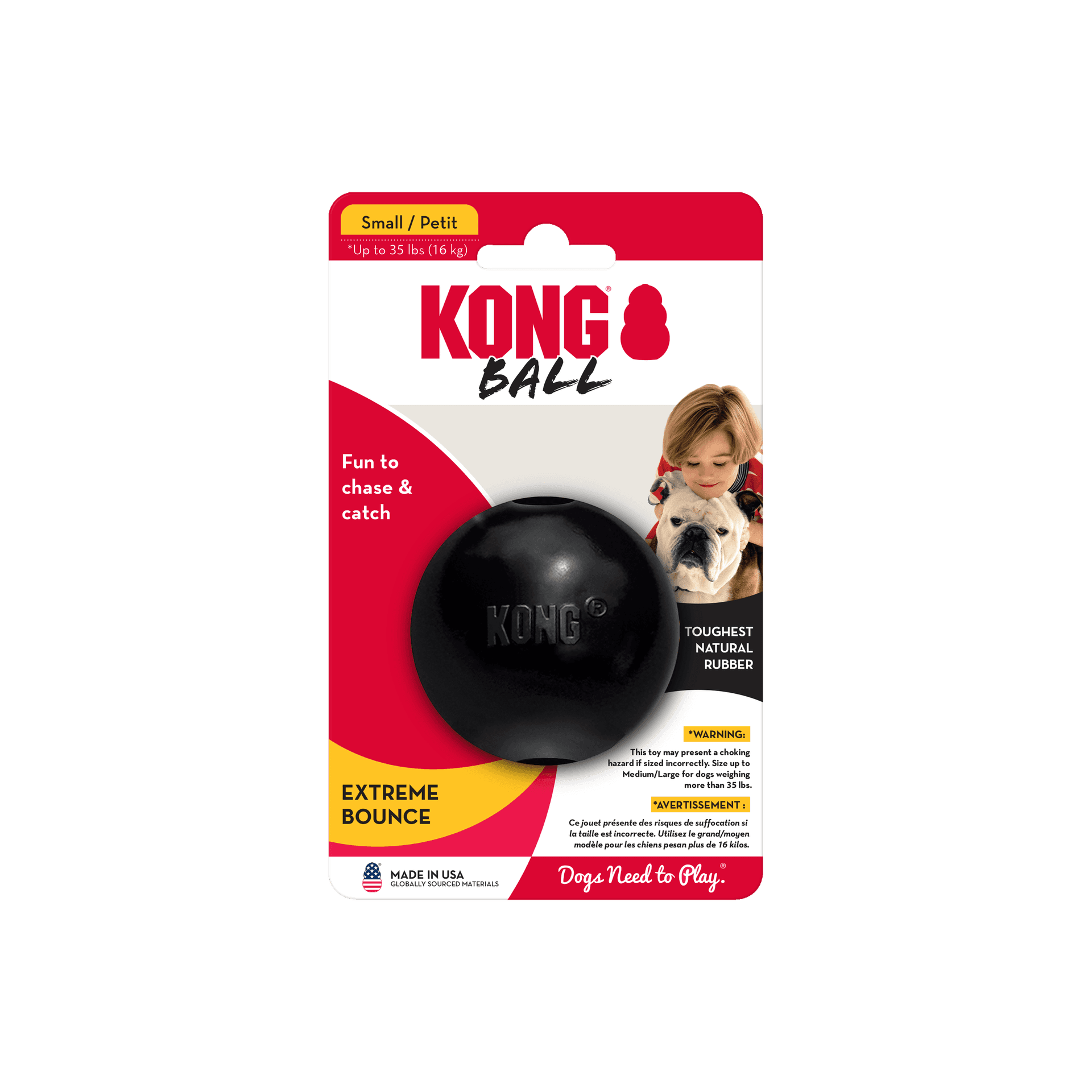 Kong Extreme Ball Gioco Interattivo per Cani in Palle 101 Market - Poggibonsi, commercioVirtuoso.it
