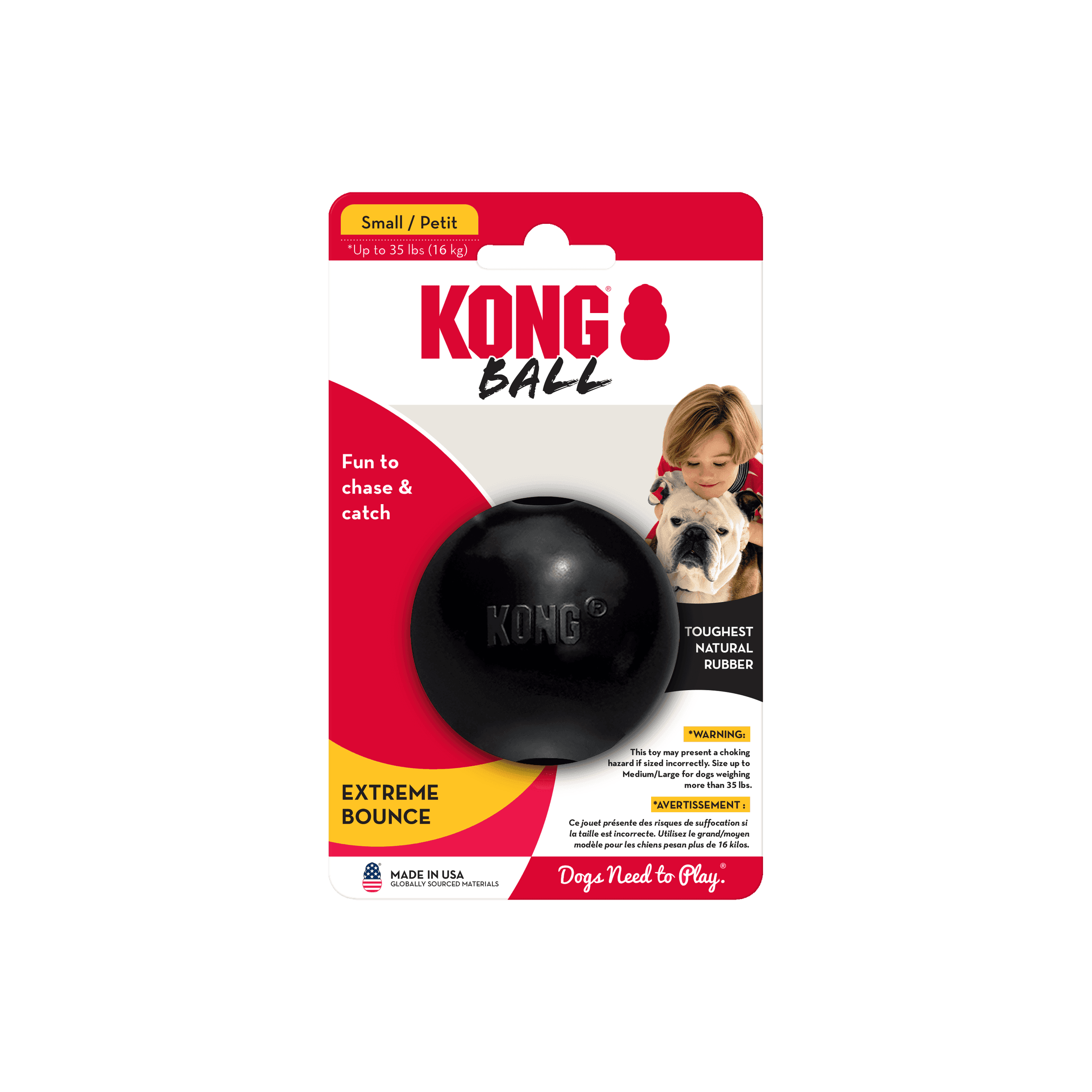 Kong Extreme Ball Gioco Interattivo per Cani in Palle 101 Market - Poggibonsi, commercioVirtuoso.it