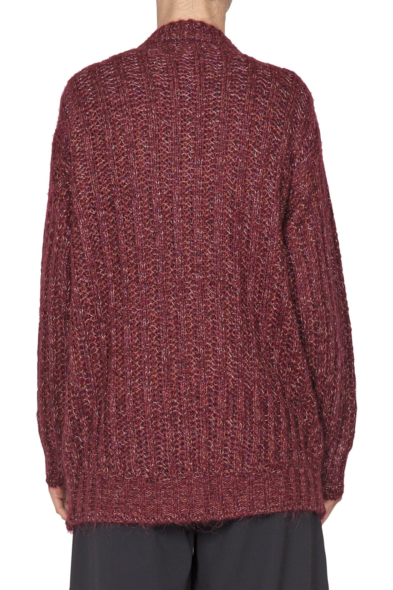 LA FEMME BLANCHE La Femme Blanche - Cardigan - 441809 - Bordeaux da donna in Cardigan Drestige - Casamassima, commercioVirtuoso.it