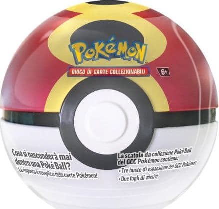 Pokemon - Tin Poke Ball 2025 Assortito in Mazzi di carte da gioco Centro Bimbo - Siderno, commercioVirtuoso.it