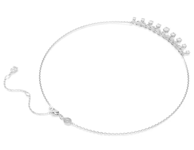 SWAROVSKI -  Collana Idyllia Taglio misto, Fiocco Di Neve, Bianca, Placcato rodio in Collane Alba Gioielli - Casoria, commercioVirtuoso.it