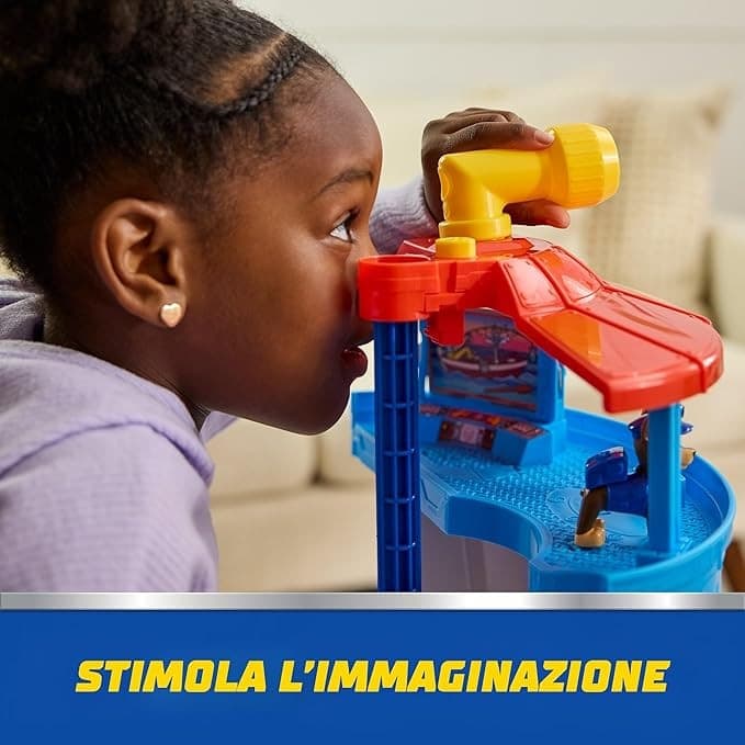 Spin Master - Paw Patrol Quartier Generale con Lanciatore per Veicoli in prodotto Centro Bimbo - Siderno, commercioVirtuoso.it