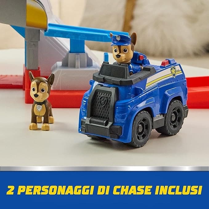 Spin Master - Paw Patrol Quartier Generale con Lanciatore per Veicoli in prodotto Centro Bimbo - Siderno, commercioVirtuoso.it