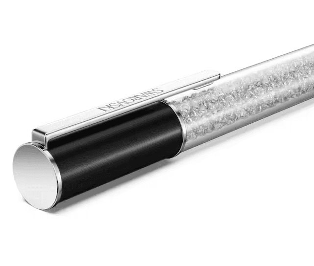 Swarovski -  Penna a sfera Crystalline Lustre Nero, Placcato rodio in Penne a sfera Alba Gioielli - Casoria, commercioVirtuoso.it