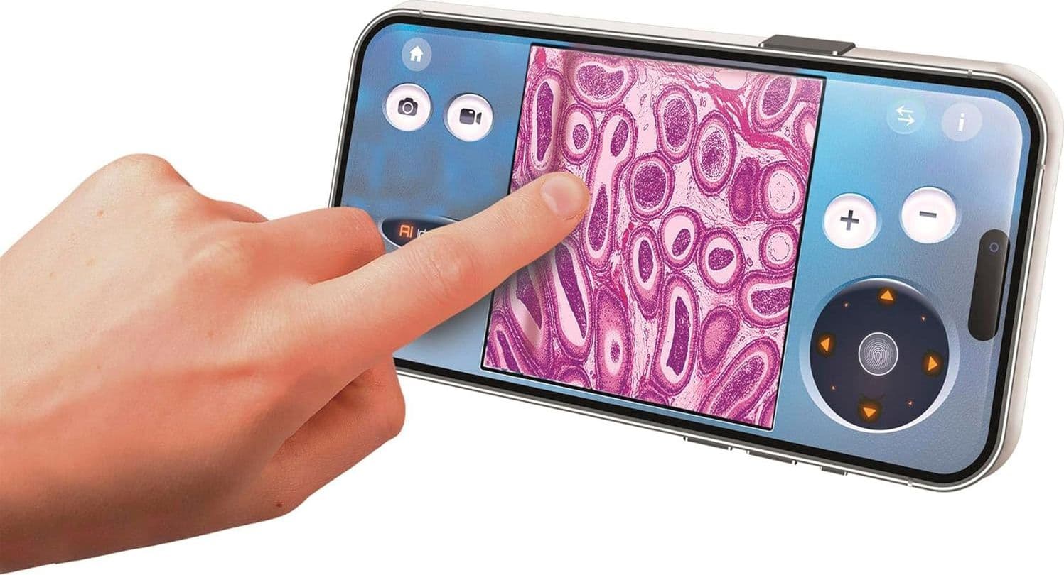Clementoni - Scienza e Gioco Microscopio smart AI 19387 in Microscopi Centro Bimbo - Siderno, commercioVirtuoso.it