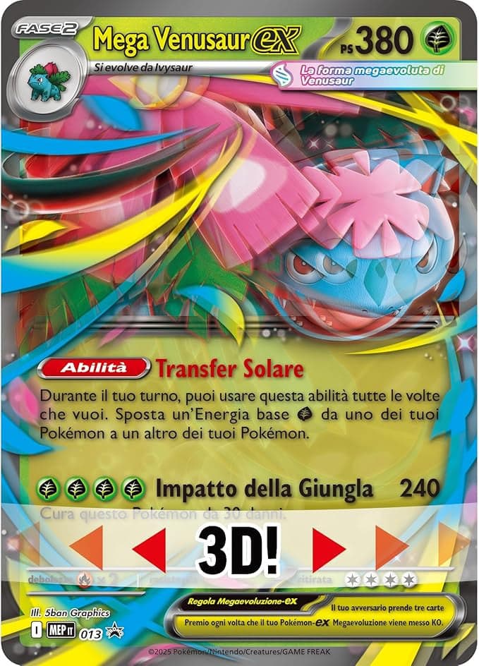 Pokemon - Collezione premium Mega Venusaur-ex del GCC in Giochi di società Centro Bimbo - Siderno, commercioVirtuoso.it