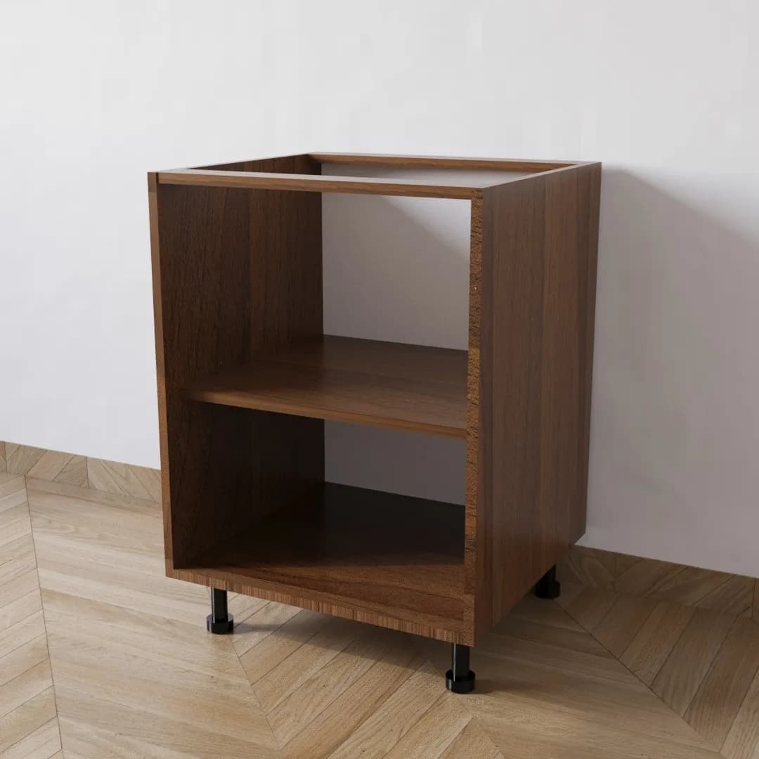 Mobile Base per Cucina senza Anta di Colore Noce in prodotto Calandrelli - Napoli, commercioVirtuoso.it
