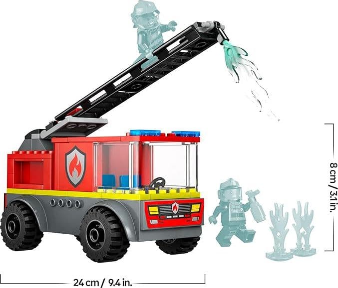 Lego City - Autopompa dei Pompieri con Scala 60463 in Set di costruzioni Centro Bimbo - Siderno, commercioVirtuoso.it