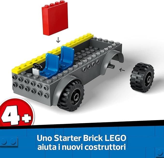 Lego City - Autopompa dei Pompieri con Scala 60463 in Set di costruzioni Centro Bimbo - Siderno, commercioVirtuoso.it