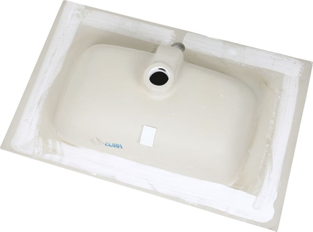 Lavabo ad Incasso in Ceramica Bianco Lucido per Mobili Bagno in Lavabi Ogomondo - Martina Franca, commercioVirtuoso.it