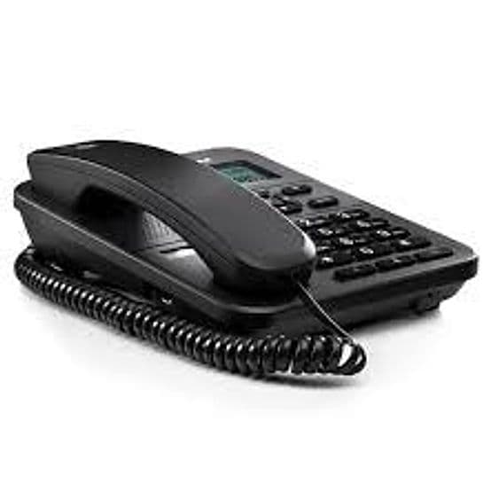 Motorola Voice - Telefono con Filo CT202, 10 Tasti di Memoria, Vivavoce, Musica di Attesa, ID Chiamante, Ricomposizione del Ulti - 2