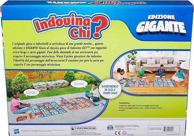 Indovina chi? Edizione Gigante con Tabellone 90x100cm in Giochi di società Centro Bimbo - Siderno, commercioVirtuoso.it