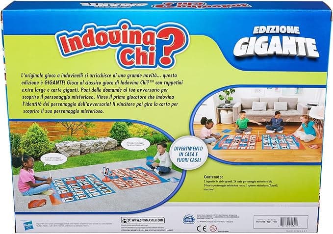 Indovina chi? Edizione Gigante con Tabellone 90x100cm in Giochi di società Centro Bimbo - Siderno, commercioVirtuoso.it