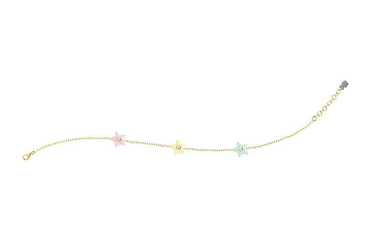 Nanãn   Bracciale Stelle Colorate Argento in Bracciali Alba Gioielli - Casoria, commercioVirtuoso.it