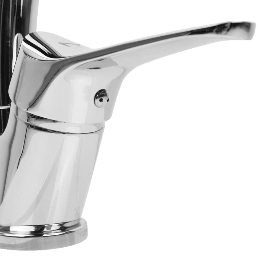 EM Rubinetto Miscelatore Lavello Cucina Serie Swan Cromo Lucido Orientabile Ottone in Rubinetti per lavelli da cucina Ogomondo - Martina Franca, commercioVirtuoso.it