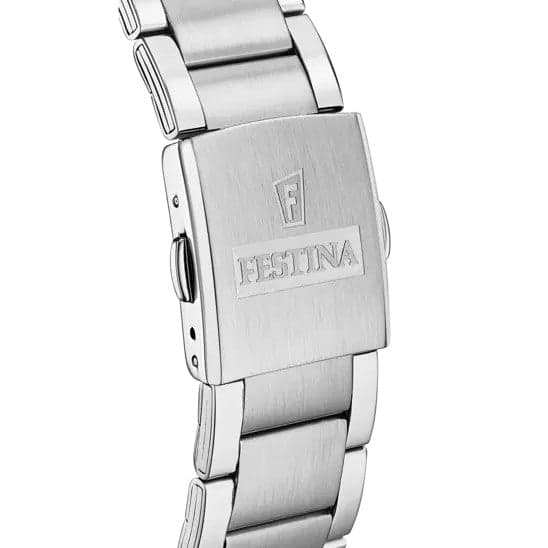 FESTINA  -  OROLOGIO  TIMELESS CHRONOGRAPH NERO CINTURINO IN ACCIAIO, UOMO in Orologi da polso Alba Gioielli - Casoria, commercioVirtuoso.it