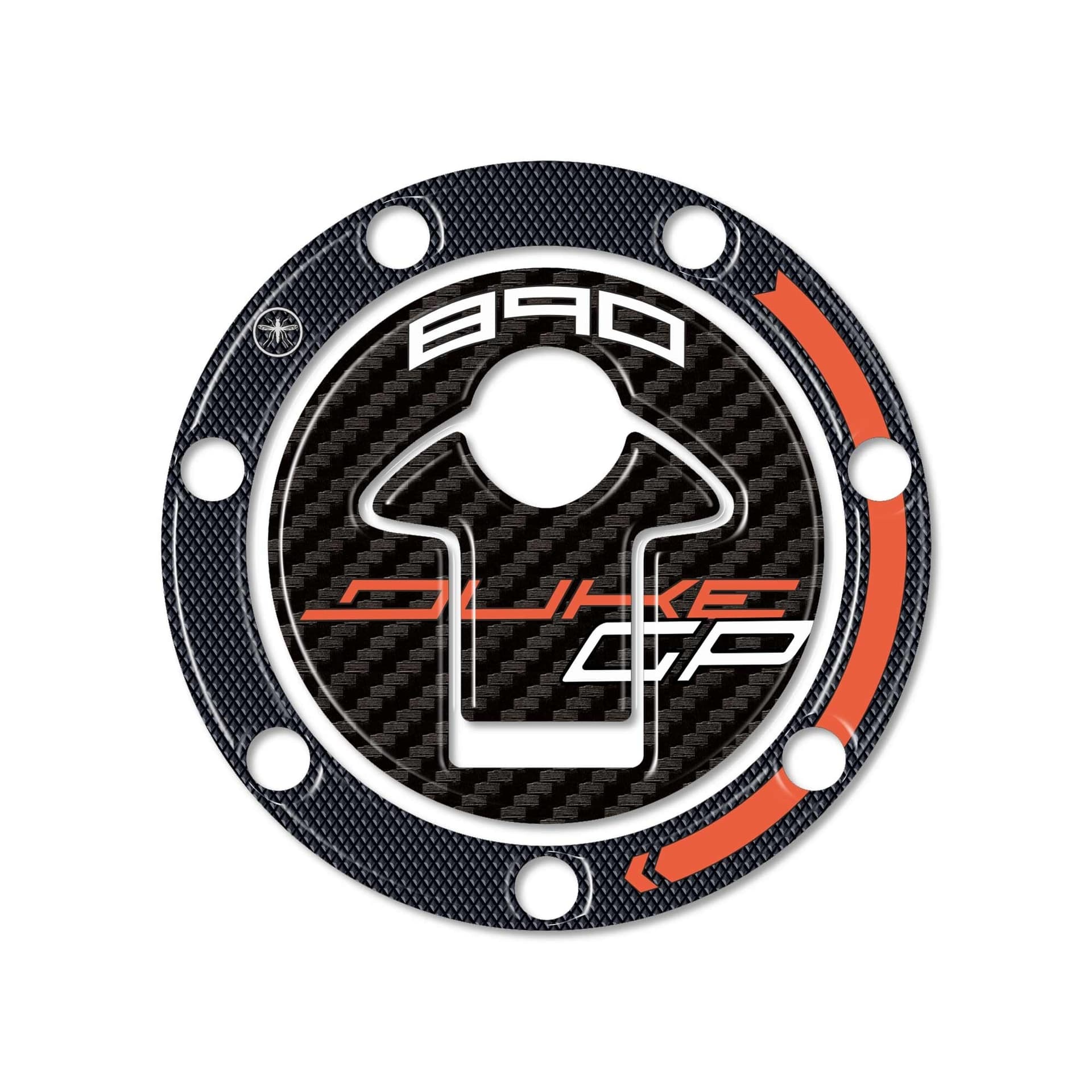 Tappo serbatoio Moto Adesivo Gel 3D compatibile con Ktm Duke 890 GP 2022 - 2023 in Decalcomanie adesivi e magneti LabelBike - Bibbiano, commercioVirtuoso.it