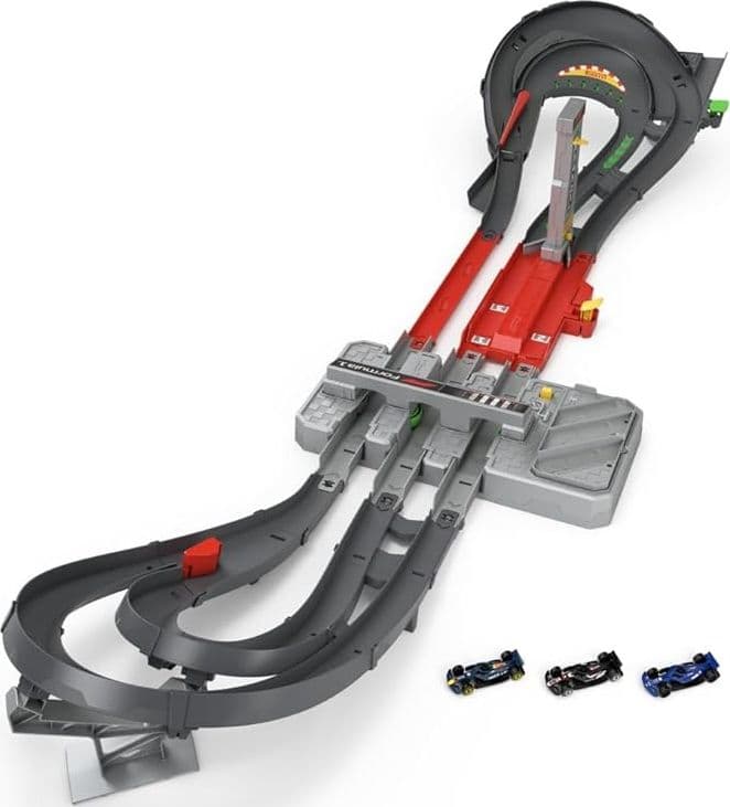 Mattel - Hot Wheels Racing Circuito Grand Prix JDY16 in Piste da corsa Centro Bimbo - Siderno, commercioVirtuoso.it