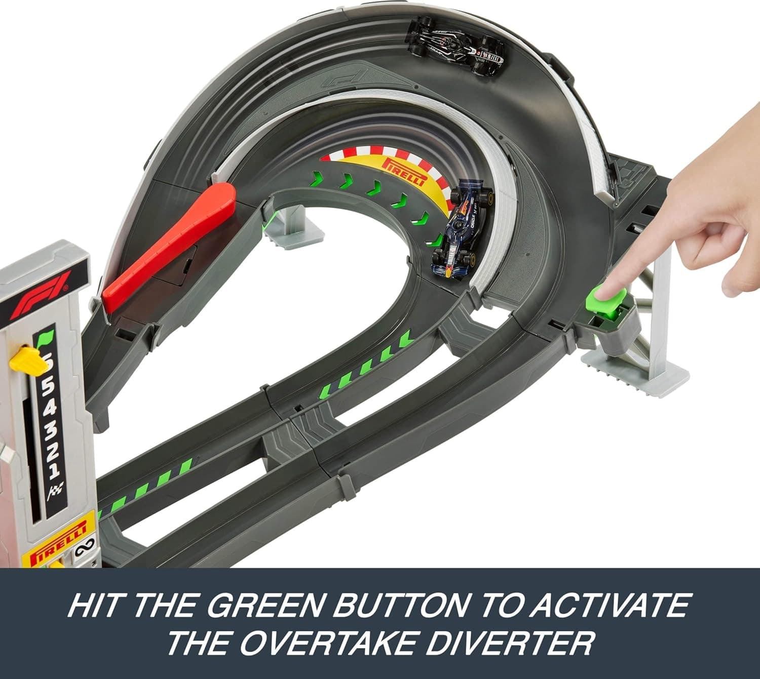 Mattel - Hot Wheels Racing Circuito Grand Prix JDY16 in Piste da corsa Centro Bimbo - Siderno, commercioVirtuoso.it