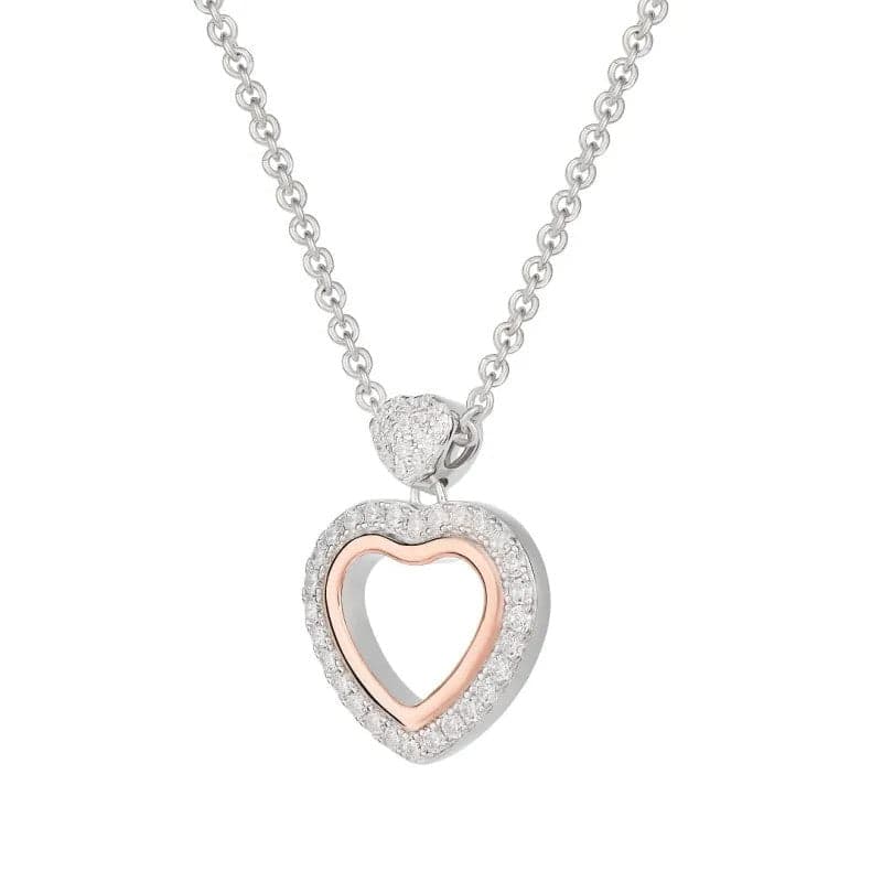 ROBERTO GIANNOTTI - Collana  Argento 925 Cuore Zirconi Bianchi in Collane Alba Gioielli - Casoria, commercioVirtuoso.it