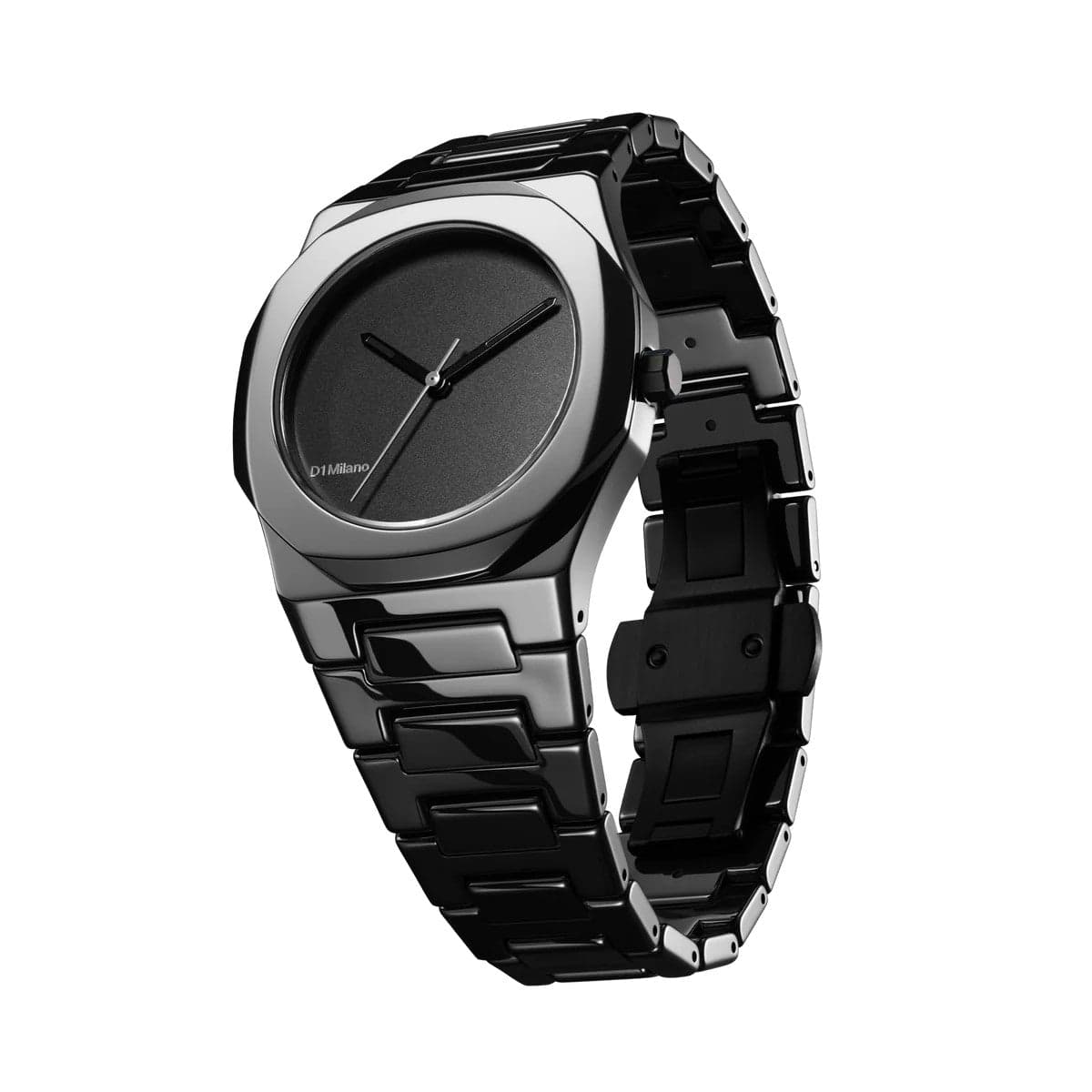 D1 Milano  orologio PURE BLACK CERAMICA 37 MM in Orologi da polso Alba Gioielli - Casoria, commercioVirtuoso.it