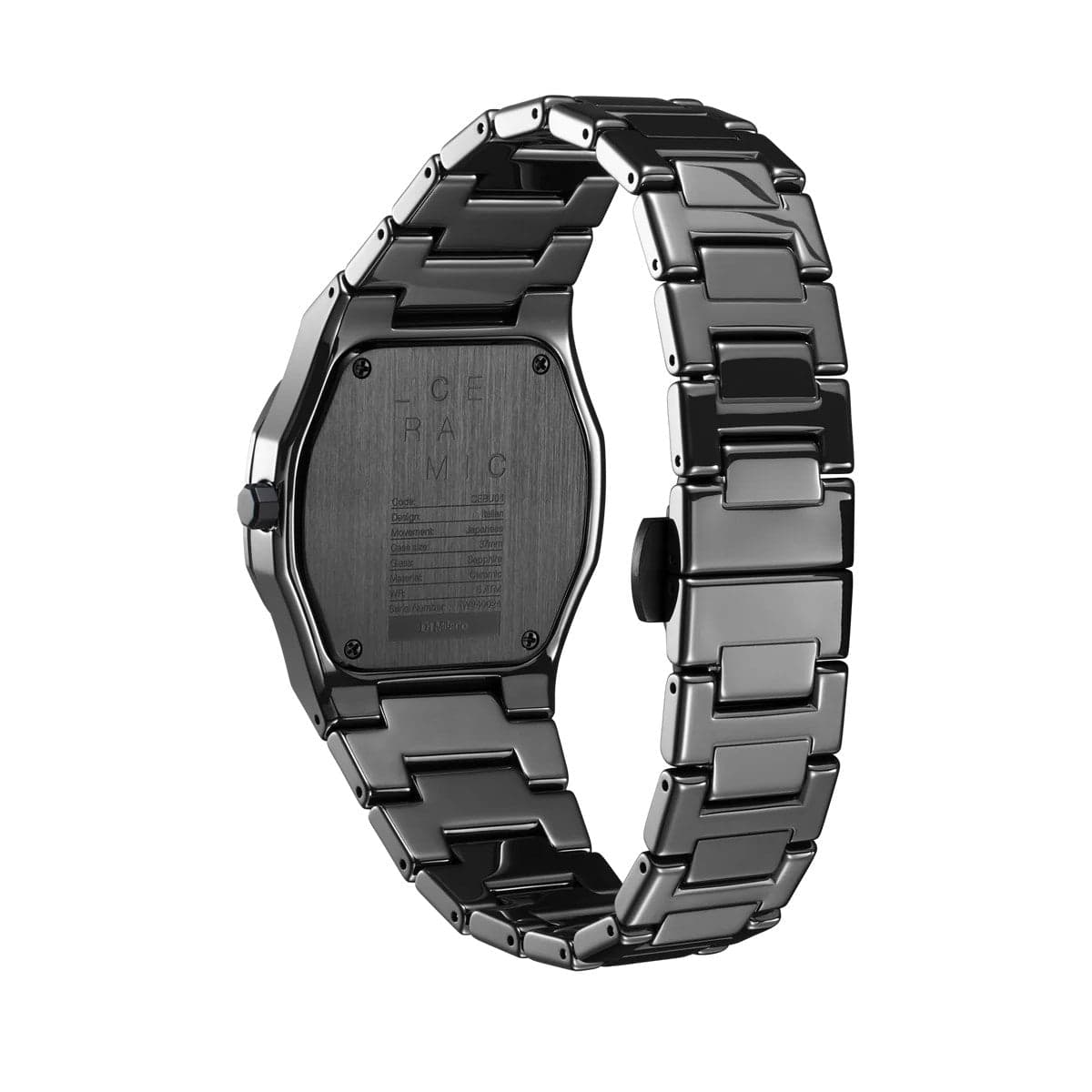 D1 Milano  orologio PURE BLACK CERAMICA 37 MM in Orologi da polso Alba Gioielli - Casoria, commercioVirtuoso.it
