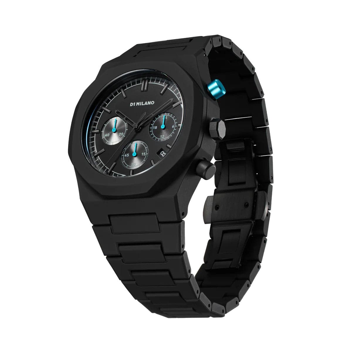 D1 Milano orologio CHARCOAL BLACK POLYCHRONO 40.5MM in Orologi da polso Alba Gioielli - Casoria, commercioVirtuoso.it