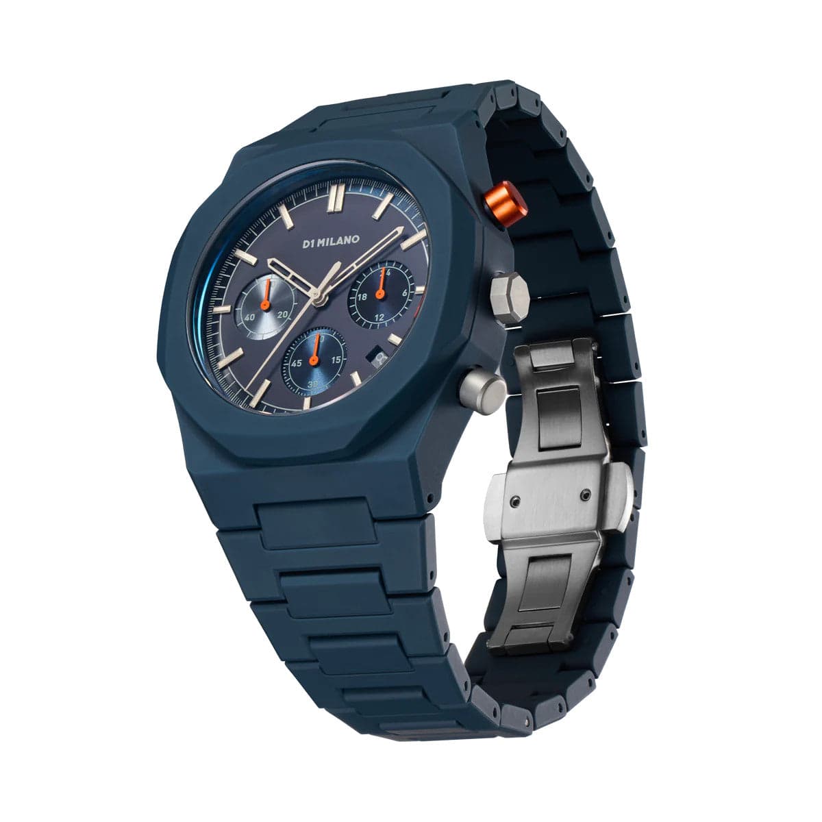 D1 Milano orologio NEPTUNE BLUE POLYCHRONO 40.5MM in Orologi da polso Alba Gioielli - Casoria, commercioVirtuoso.it