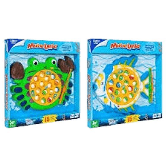 Globo - Gioco Pesca Assortito con 15 pesci