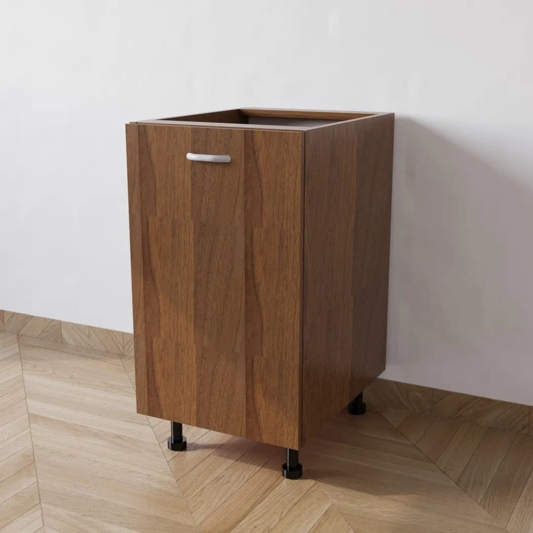 Mobile Base per Cucina compreso di Ante di Colore Noce in prodotto Calandrelli - Napoli, commercioVirtuoso.it