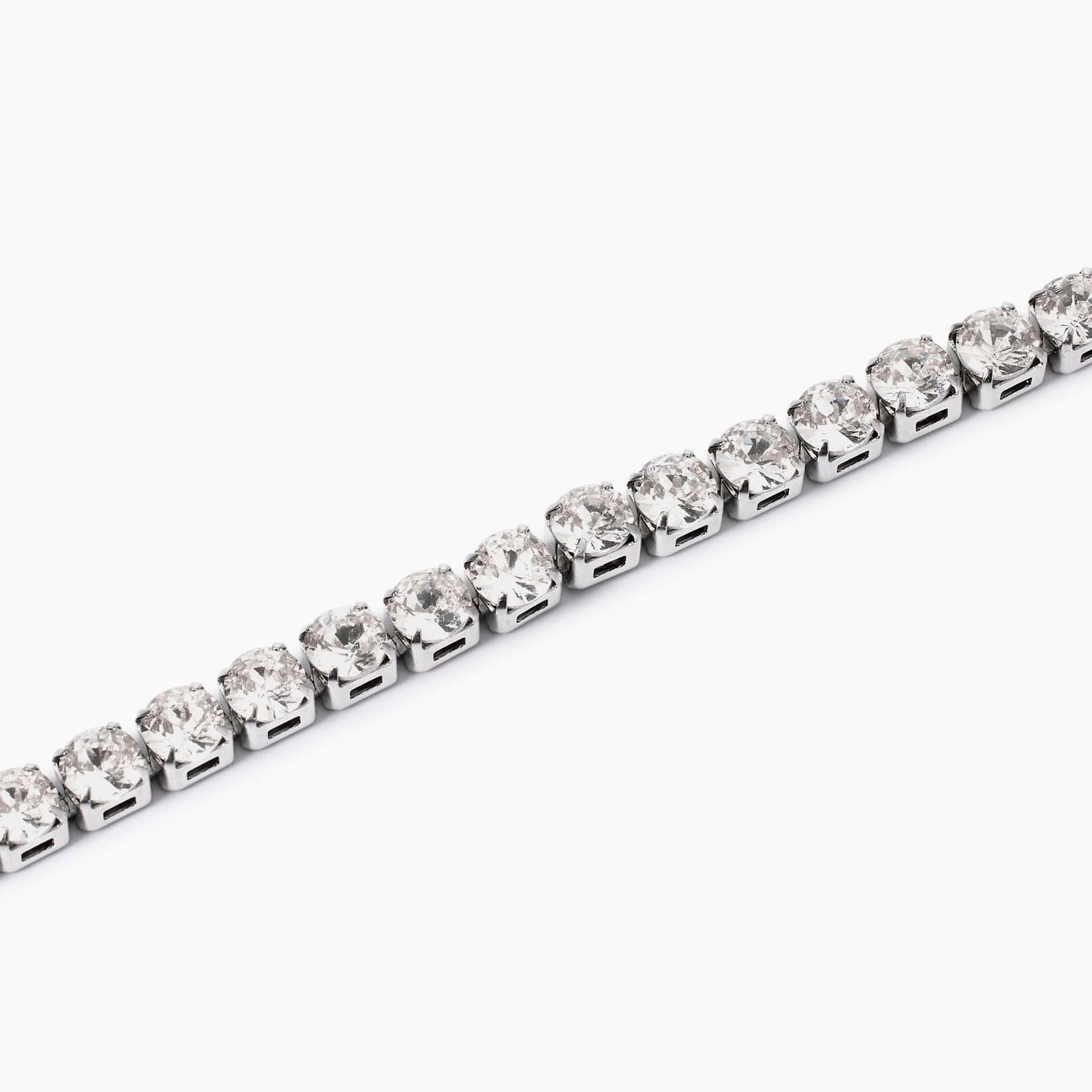 Kidult - Bracciale tennis con cristalli bianchi  STYLE 12 in Bracciali Alba Gioielli - Casoria, commercioVirtuoso.it