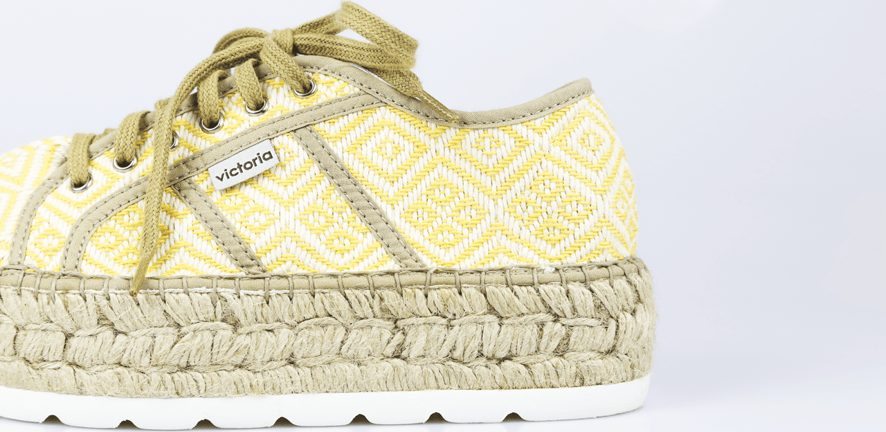 VICTORIA Scarpa Bassa Donna Etnico Platform Giallo da donna in Sneaker casual Drestige - Casamassima, commercioVirtuoso.it