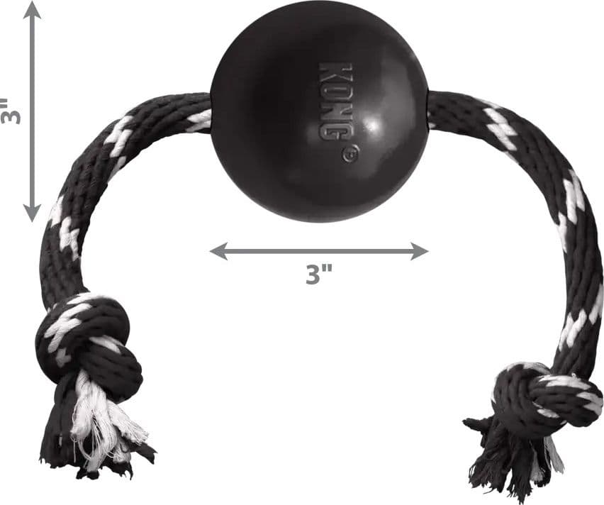 Kong Extreme Ball con Corda Gioco Interattivo per Cani in Palle 101 Market - Poggibonsi, commercioVirtuoso.it