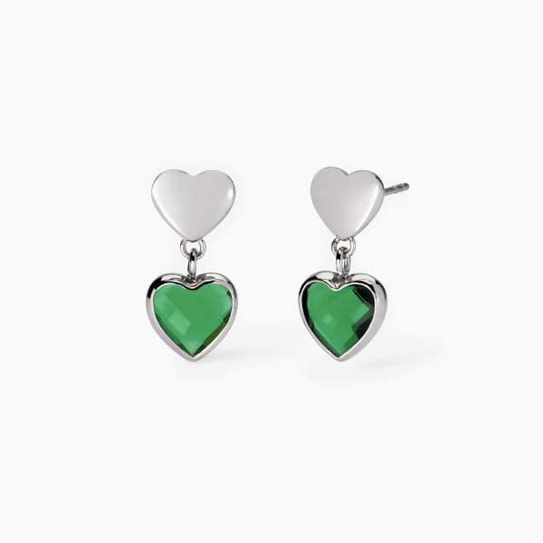 2Jewels -  Orecchini in acciaio 316L vetro in Orecchini Alba Gioielli - Casoria, commercioVirtuoso.it