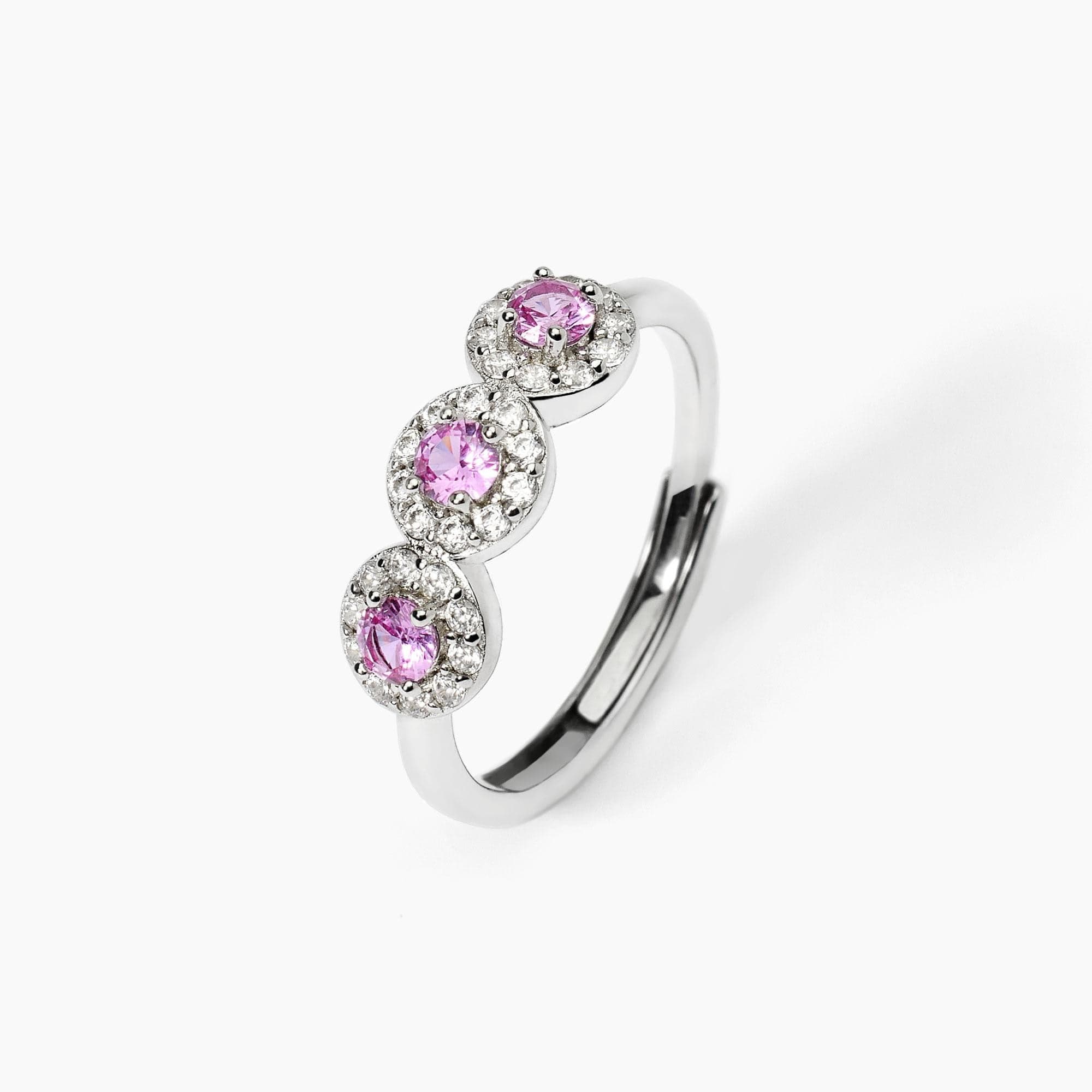 Mabina - Anello in argento con tormaline sintetiche MILANESIENNE in Anelli Alba Gioielli - Casoria, commercioVirtuoso.it