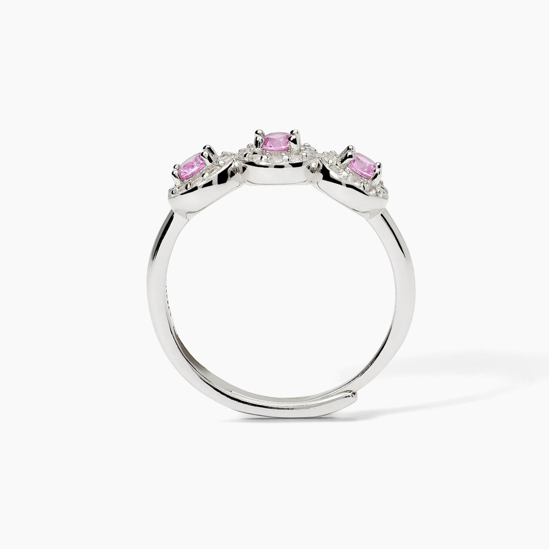 Mabina - Anello in argento con tormaline sintetiche MILANESIENNE in Anelli Alba Gioielli - Casoria, commercioVirtuoso.it