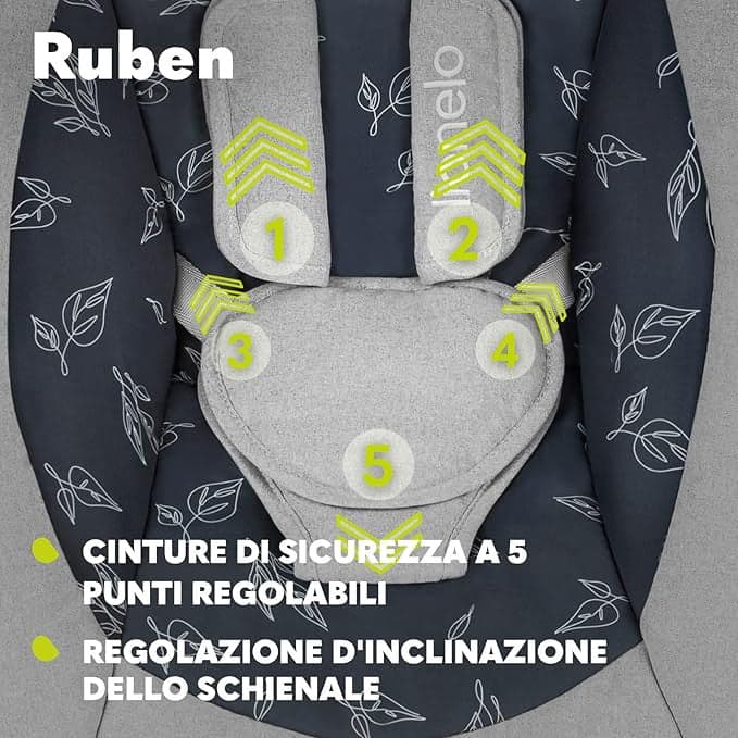 Lionelo - Altalena Ruben Turchese in Sdraiette e dondolini Centro Bimbo - Siderno, commercioVirtuoso.it